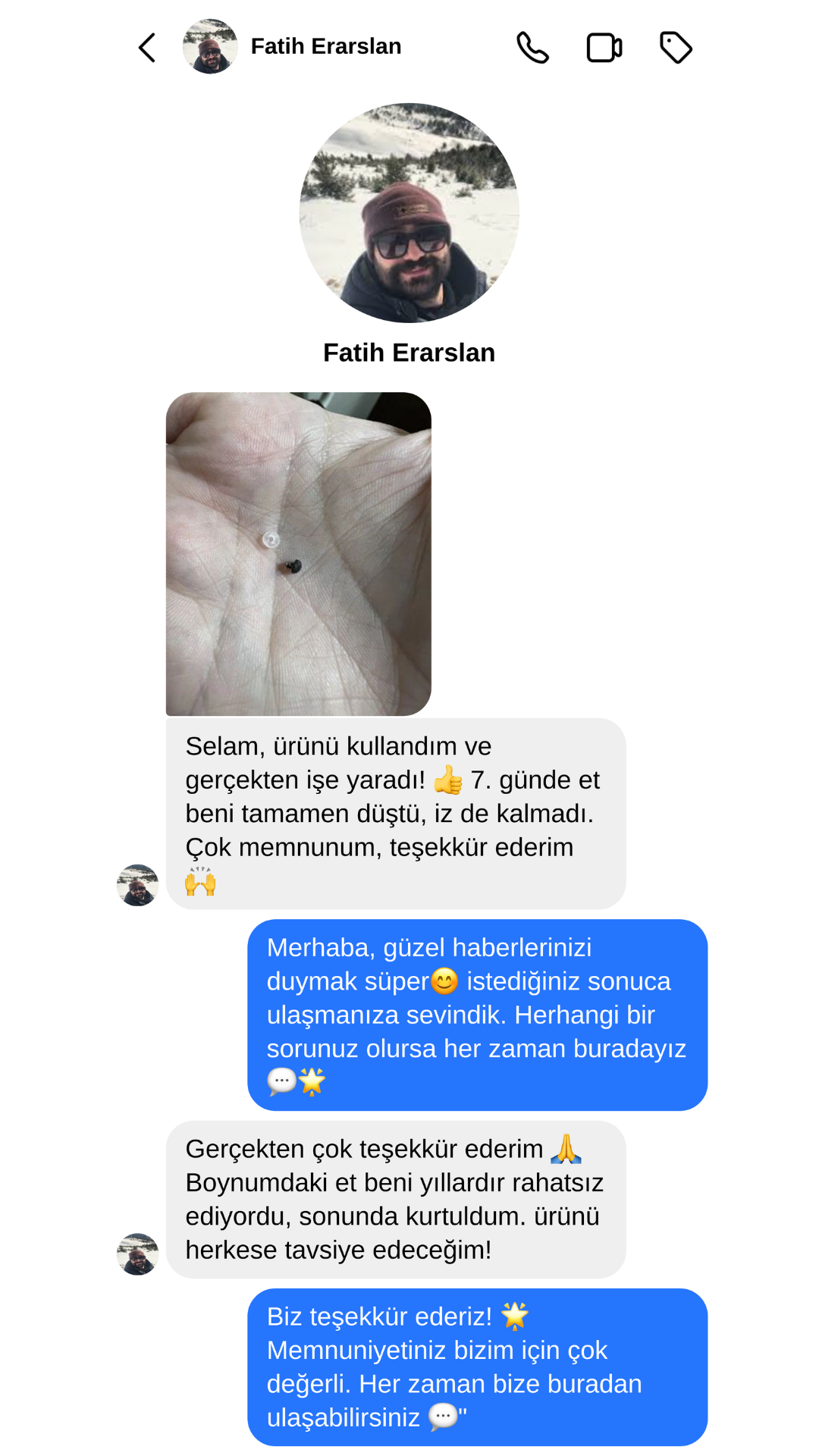 Customer testimonial 8