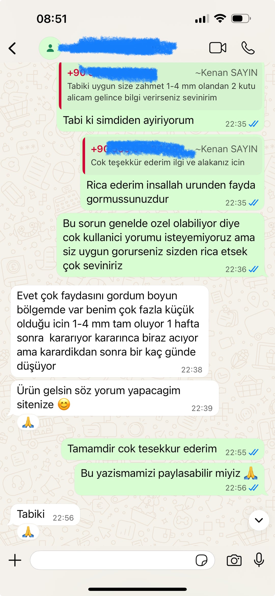 Customer testimonial 2